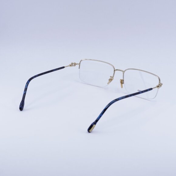 Fred FG50017U 030 Eyeglasses Gold 58mm Rectangle Frame - Picture 3 of 10